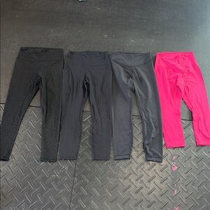 4 pack Lululemon align leggings